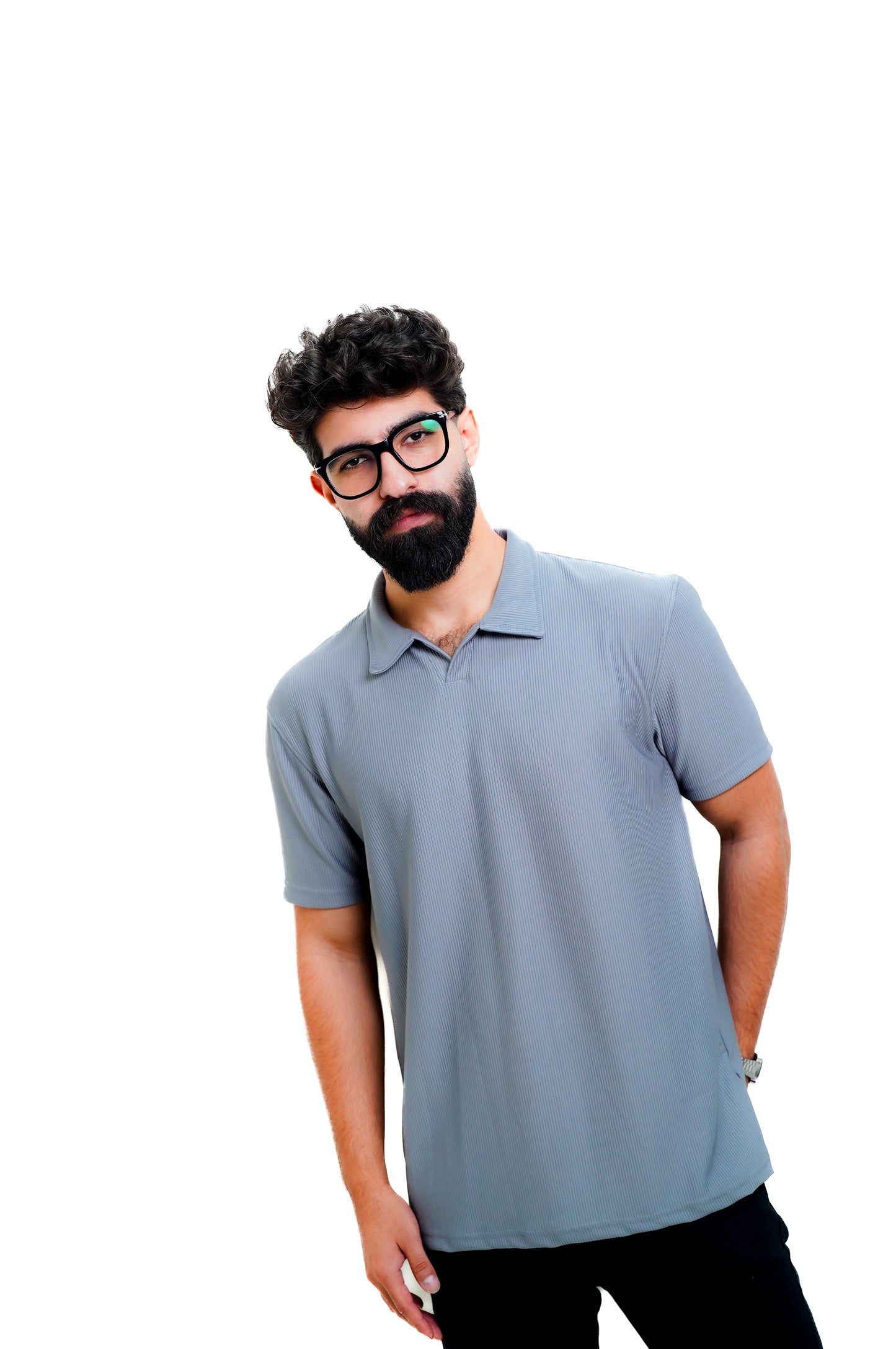 Metal Dibo Striped Polo