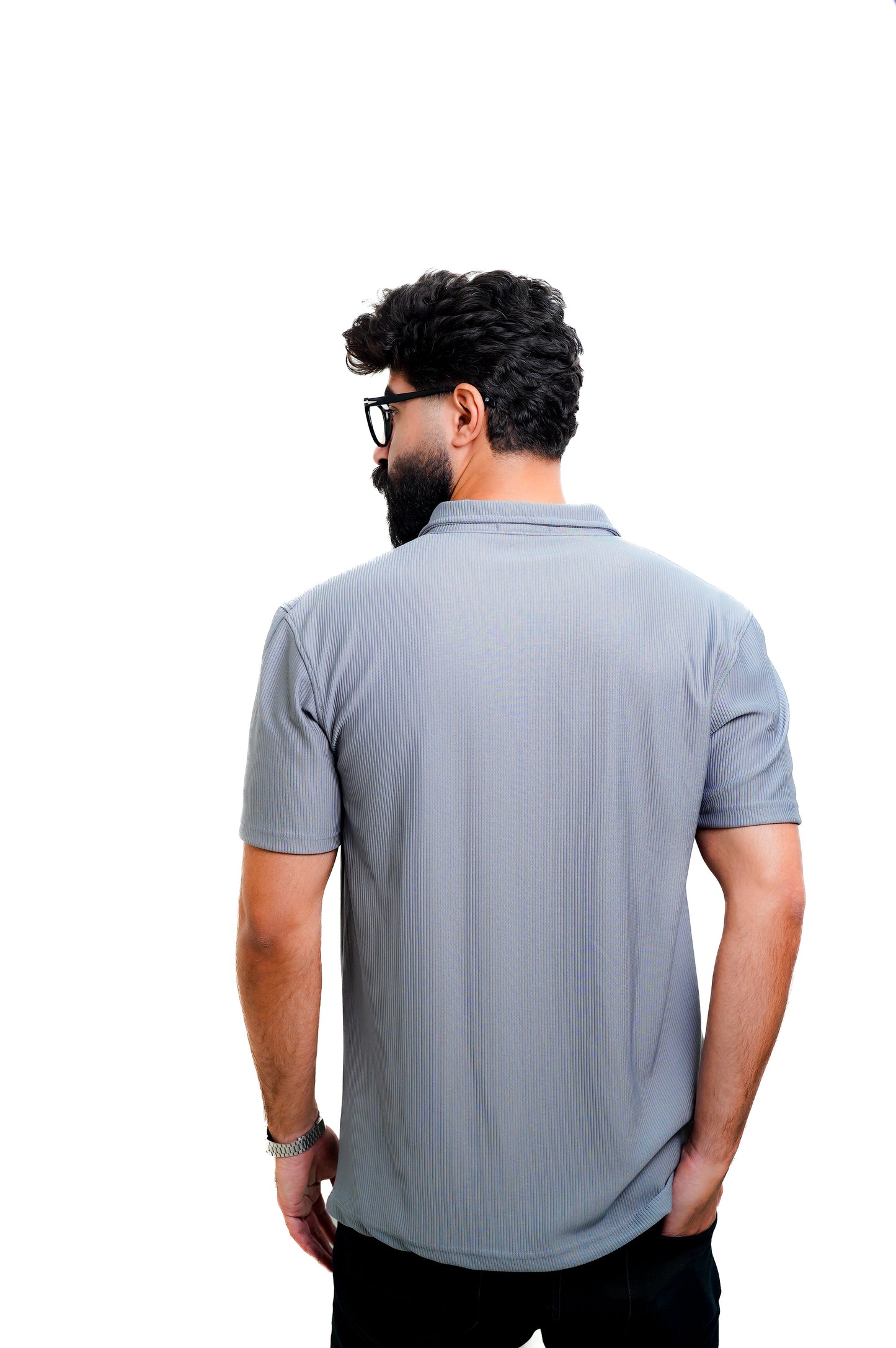 Metal Dibo Striped Polo