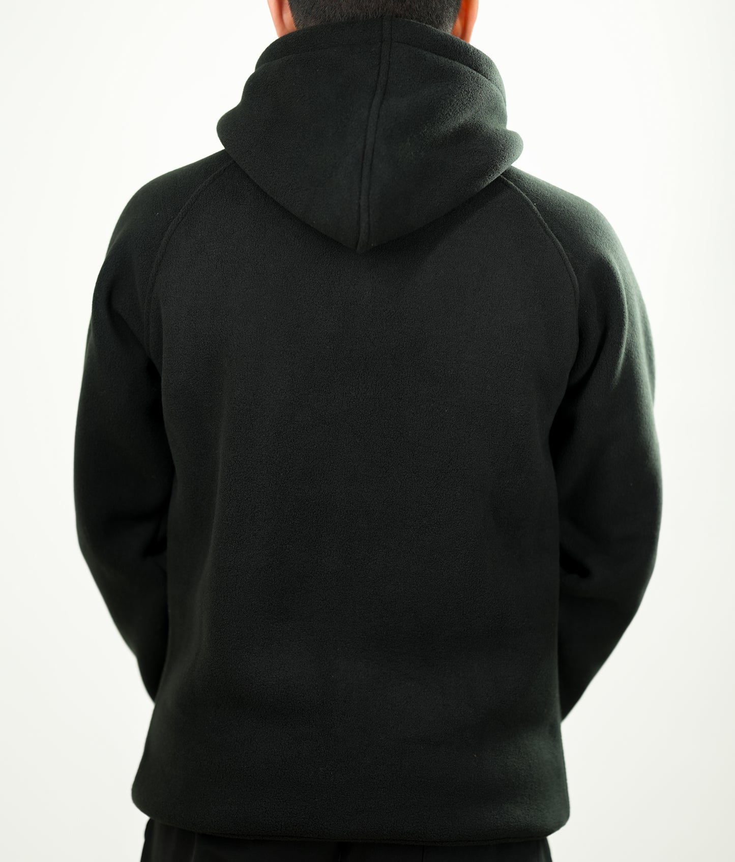 Black Dibo Divo Half-zip Hoodie