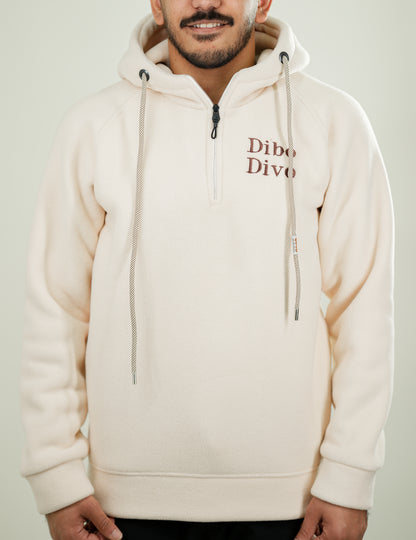 off-White Dibo Divo Half-zip Hoodie