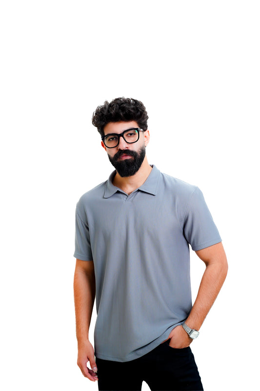 Metal Dibo Striped Polo