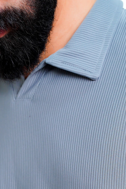 Metal Dibo Striped Polo