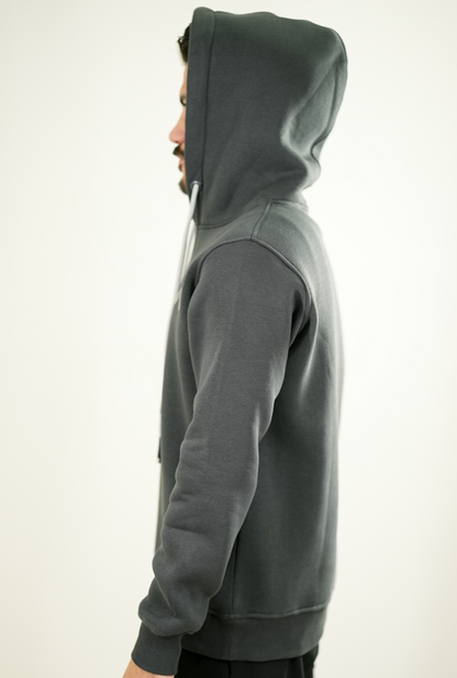 Gray Dibo Divo Wave Mark Hoodie