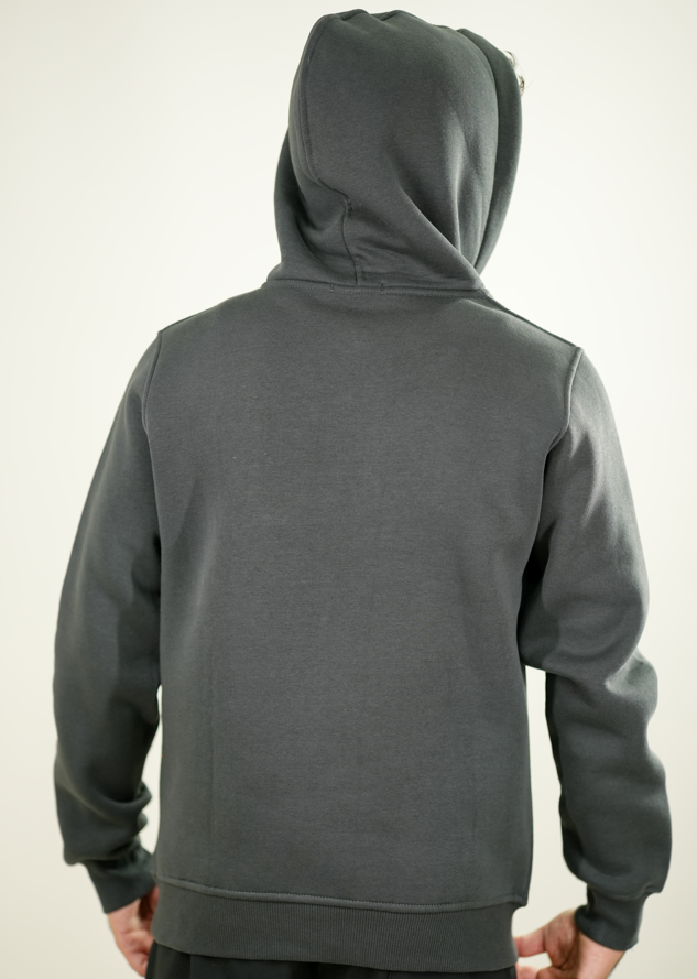 Gray Dibo Divo Wave Mark Hoodie