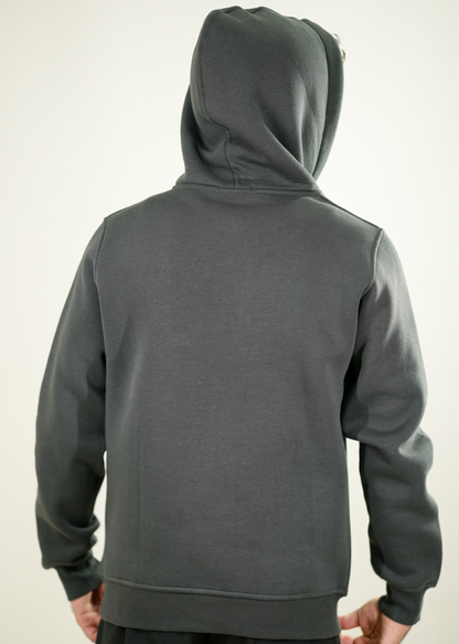 Gray Dibo Divo Wave Mark Hoodie