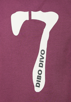 Burgundy Dibo Seven Spirit Hoodie